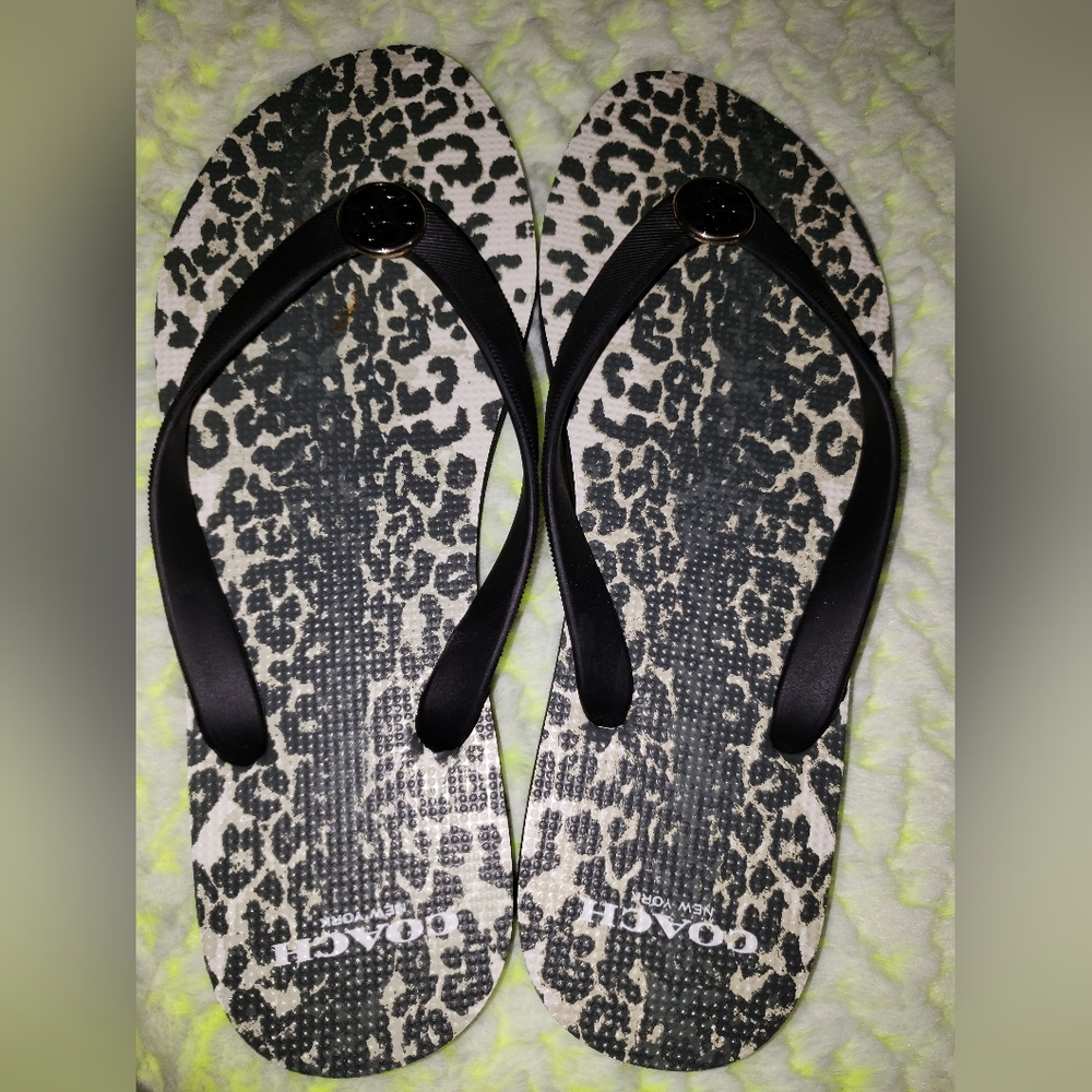 Coach Flip Flops